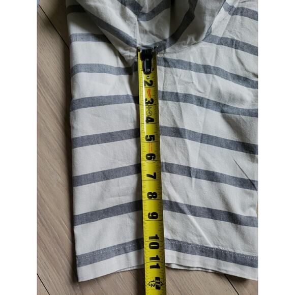 GAP Shorts Lot Mens 29 3pc Stripe Navy Blue Grey Khaki Chino Cotton Summer Set - Picture 8 of 15